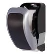 Pojemnik na dwie rolki papieru toaletowego Cosmos automatic czarno-srebrny