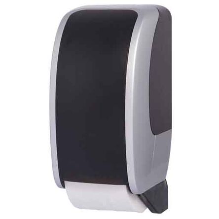 Podajnik na papier toaletowy Cosmos JM-Metzger czarno-srebrny