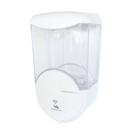 Automatyczny dozownik do mydła w płynie I1 Bisk 600 ml ABS biały