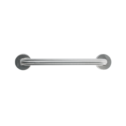 Handle for disabled people, straight, 300 mm, stainless steel, matte finish.