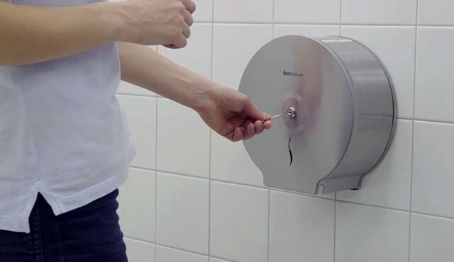Toilet paper dispensers - video clips