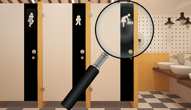 5 věcí nezbytných k přebalení dítěte na veřejném místě