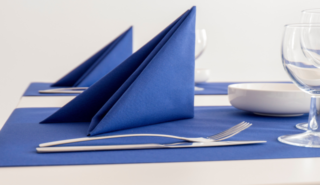 How to fold paper napkins on the table - 3 attractive ideas