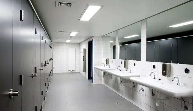 Safety and hygiene in public sanitary facilities.