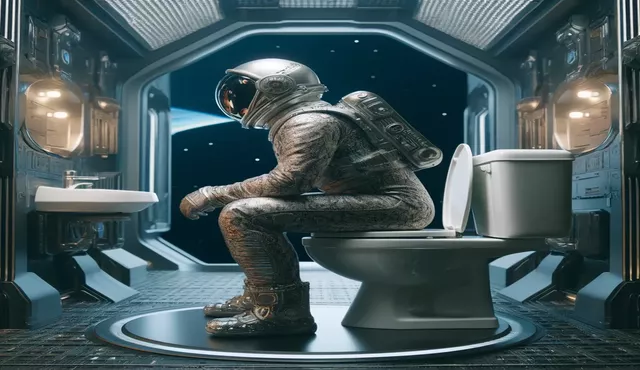 Jak funguje toaleta ve vesmíru? Podívejte se, jak to dělají astronauti!
