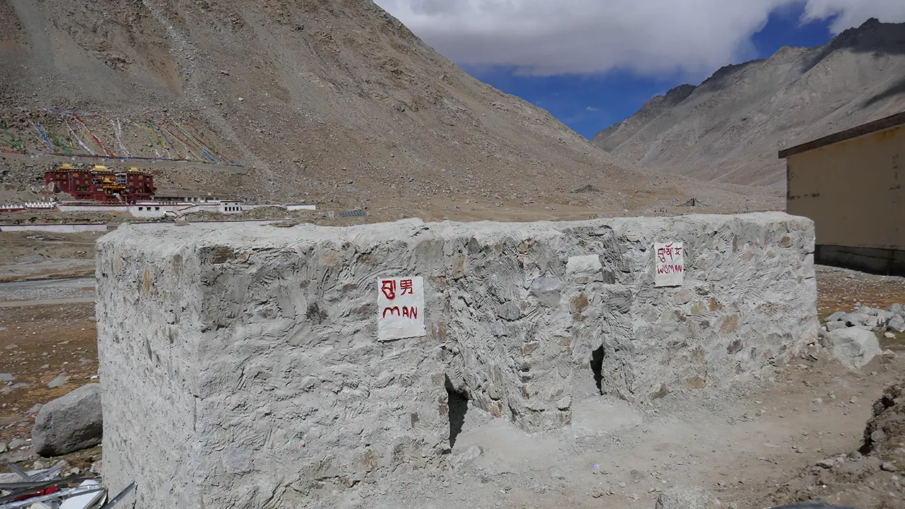 Free Tibet - toilets