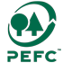 PEFC - Znak ekologiczny mówiący o szeroko pojętej ochornie lasów i odpowiedzialnym wykorzystywaniu ich zasobów