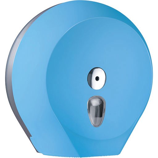 Pojemnik na papier toaletowy jumbo L Marplast plastik niebieski